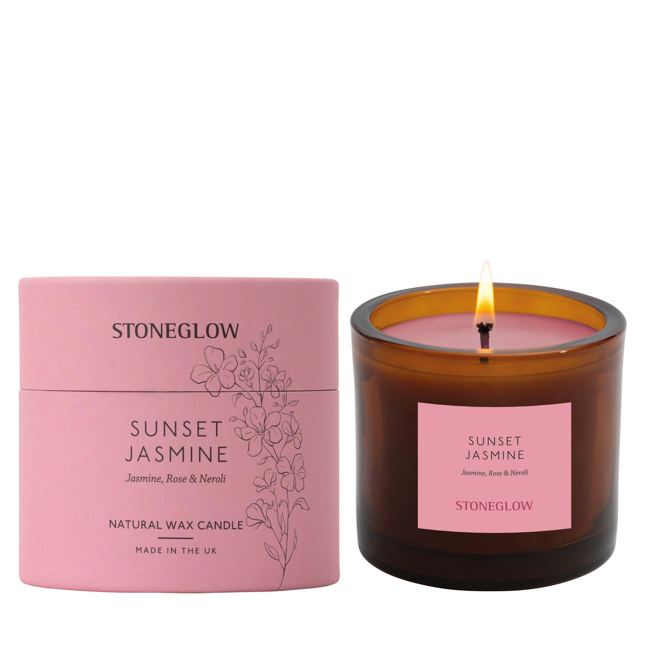 SG W.Garden Sunset Jasmine Tumbler/Candle