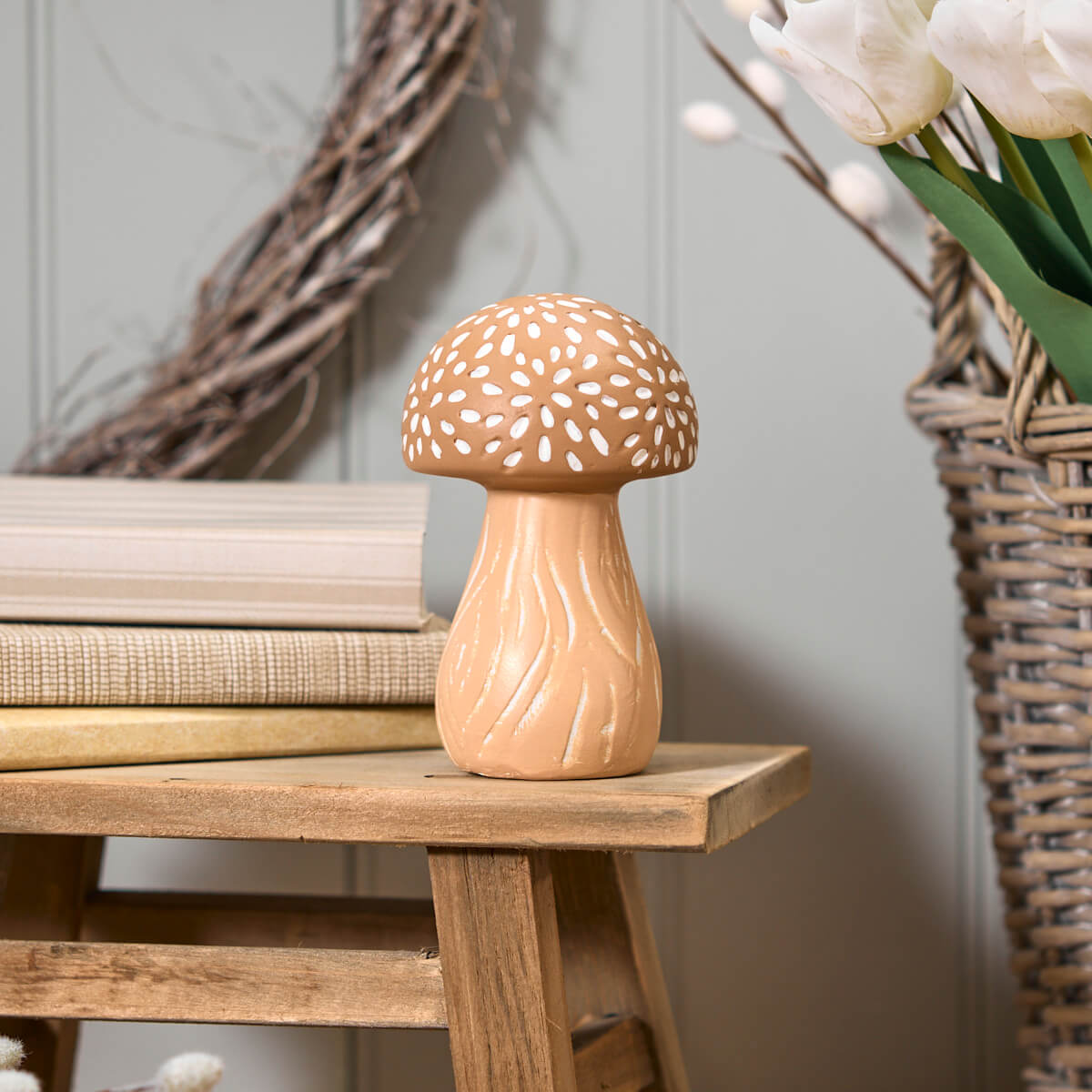 LA Clay Rustic Mushroom Small
