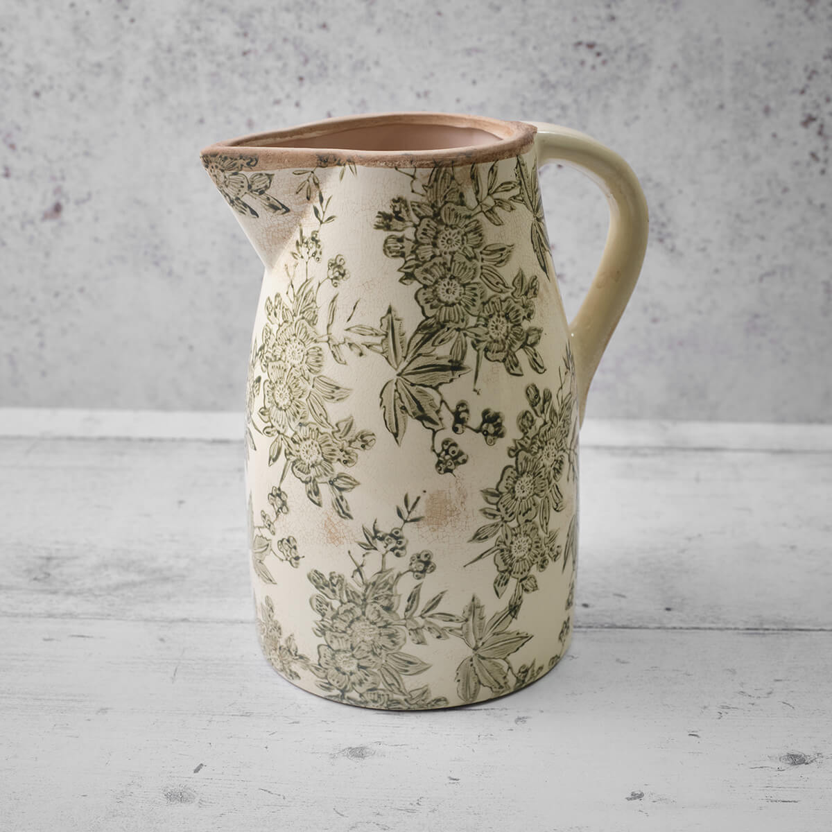 LA Vintage Floral Lrg Jug