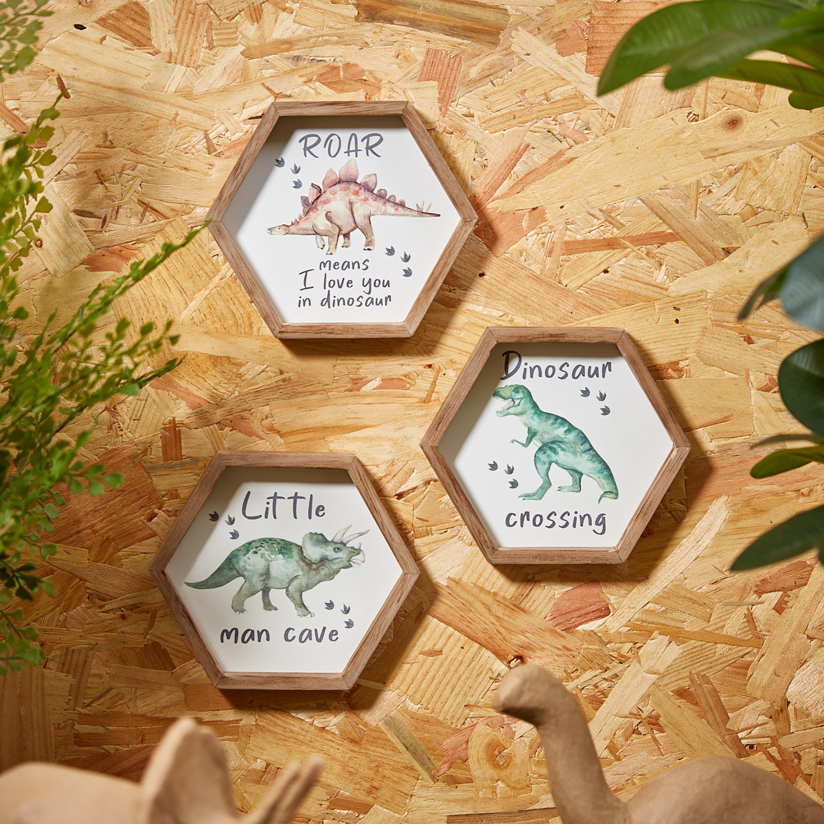 LA Dinosaur Hex Block Asst