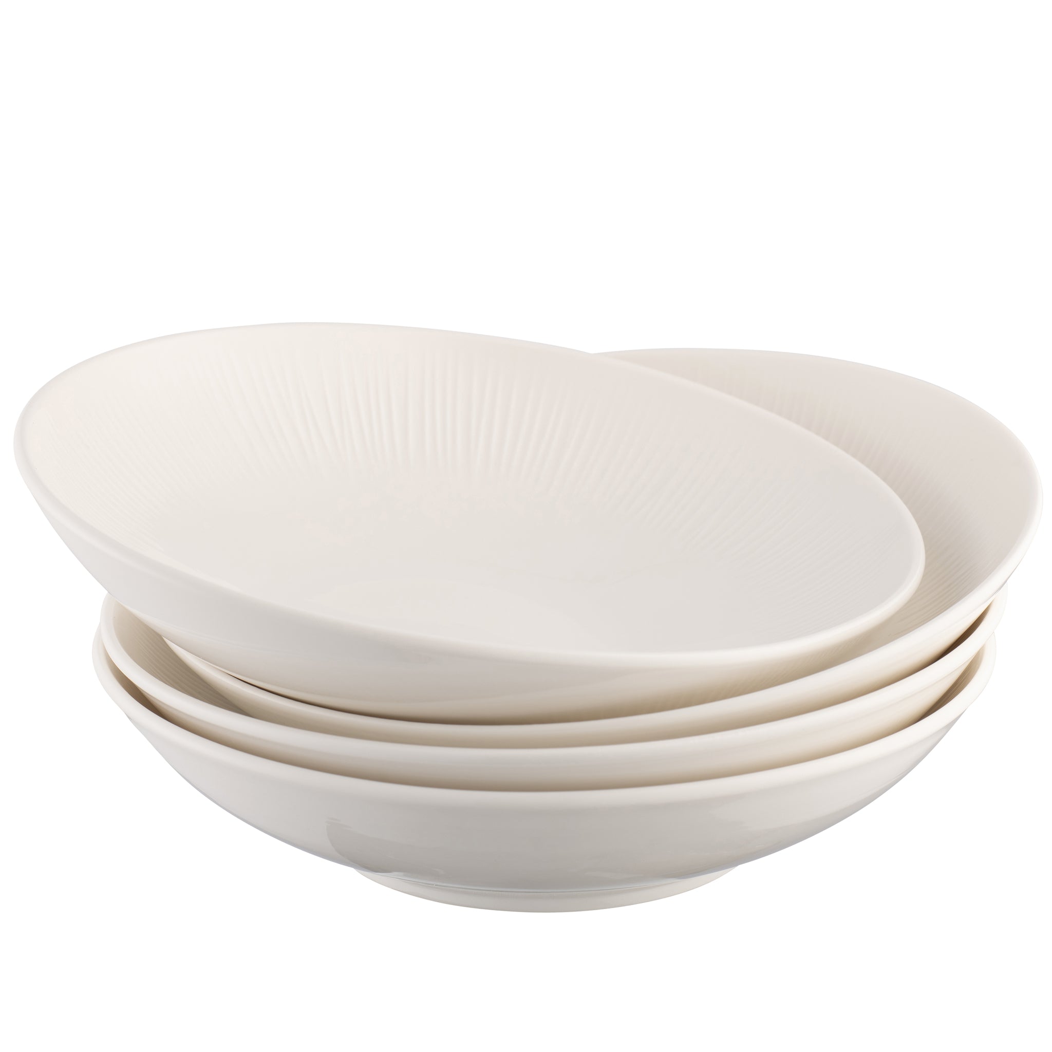 Belleek Erne S4 Pasta Bowls