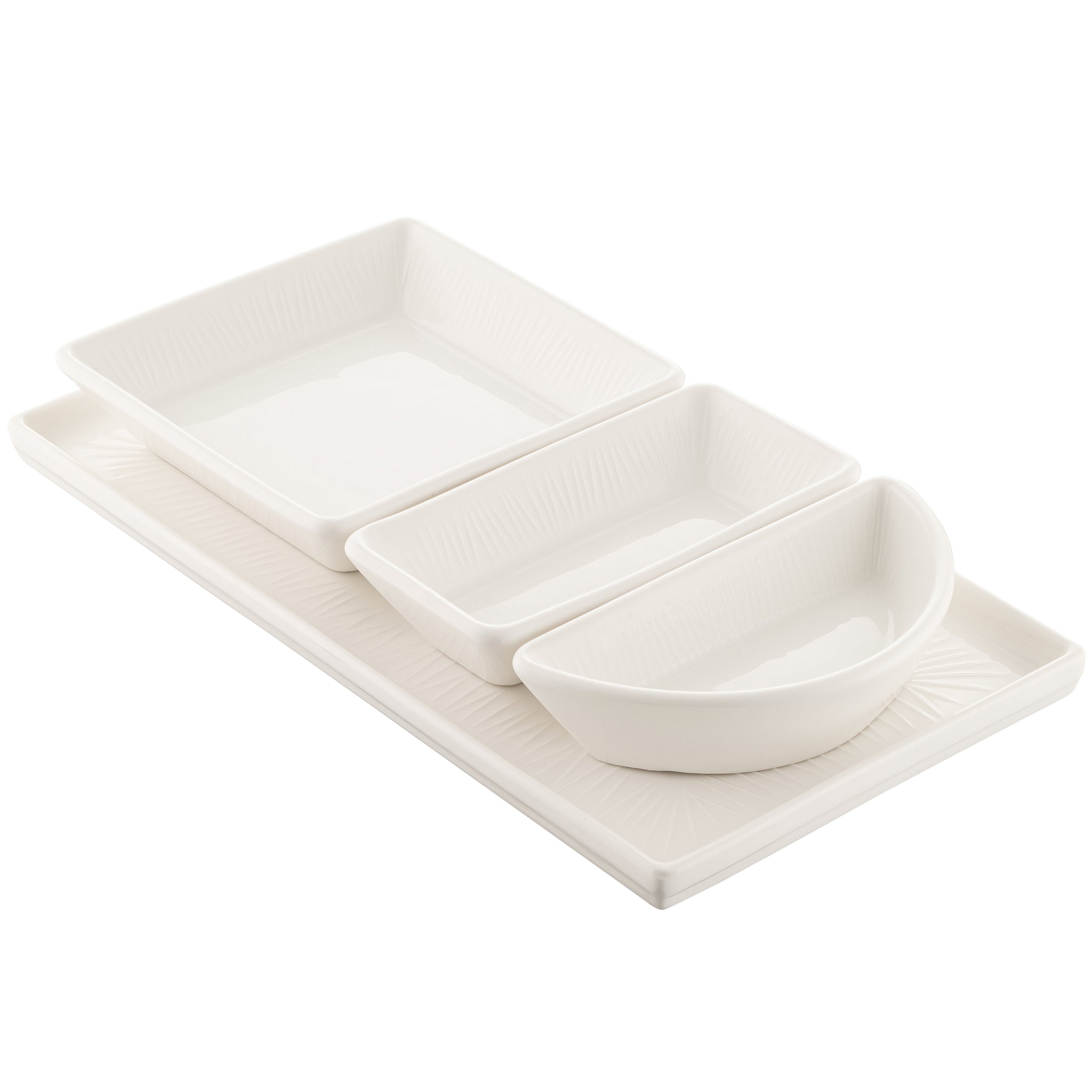 Belleek Erne Tapas Set