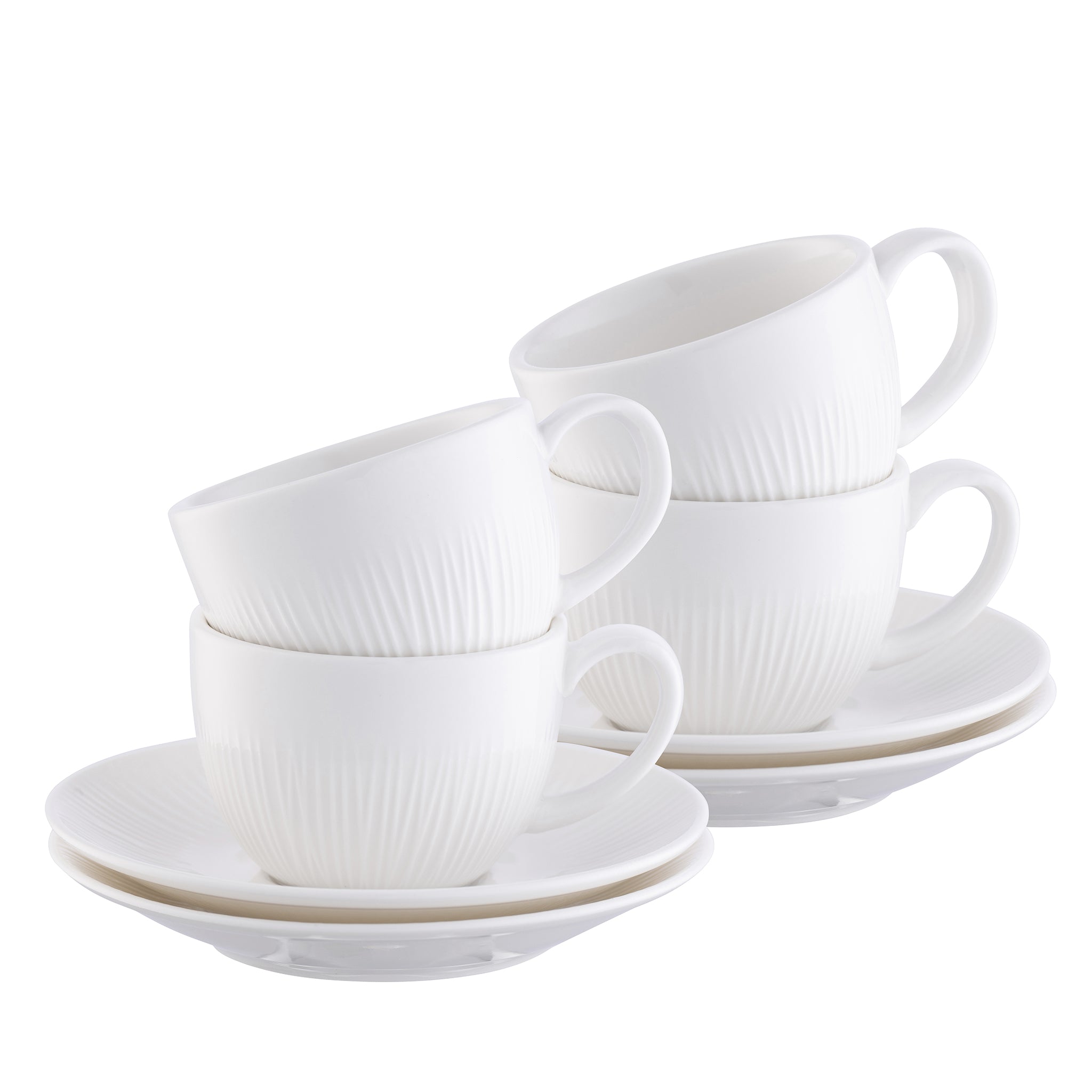 Belleek Erne Espresso S4 Cup & Saucer