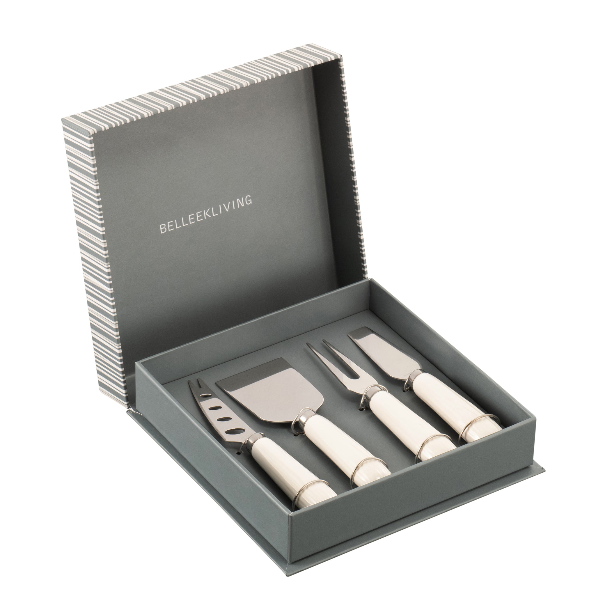 Belleek Erne S4 Cheese Knives