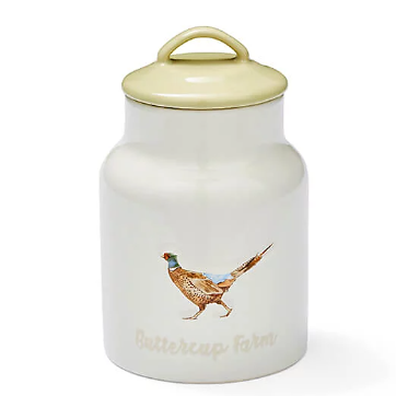 CKS Buttercup Farm Ceramic Tea Canister