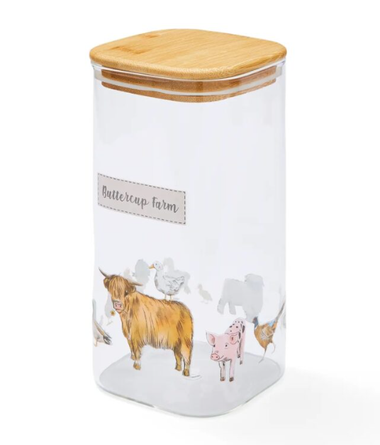 CKS Buttercup Farm 1.5 Glass Jar
