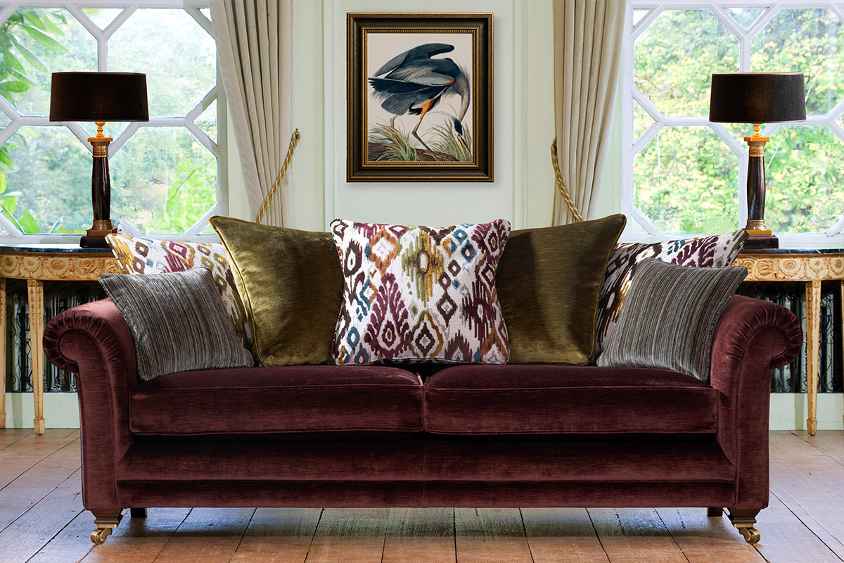 Alstons Charlbury 3 Seater pillow back