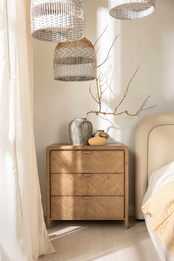 Atauro 3 drawer chest