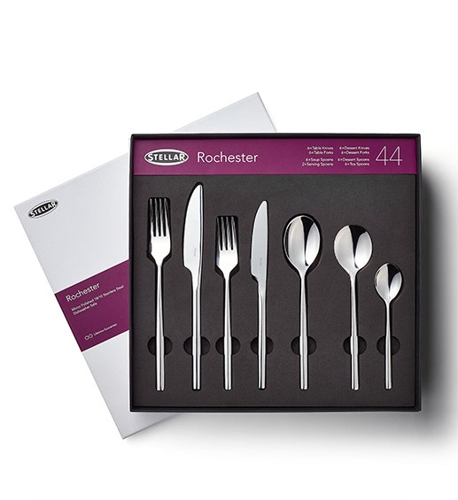 STP Rochester 44pc Cutlery Set