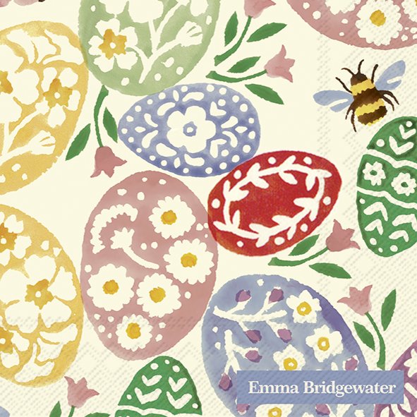 IHR Easter Eggs Cocktail Napkins