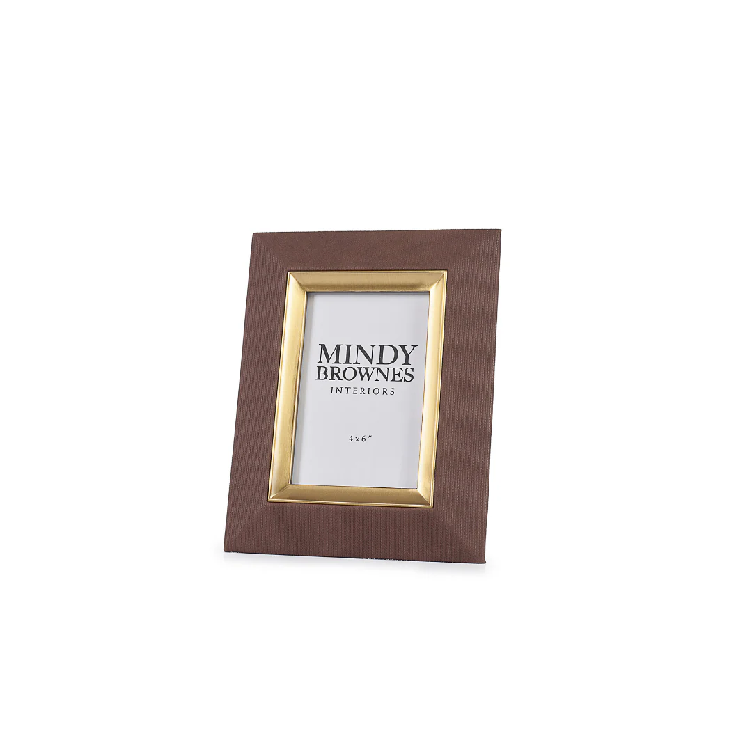 MB Sutera Brown Frame 4×6