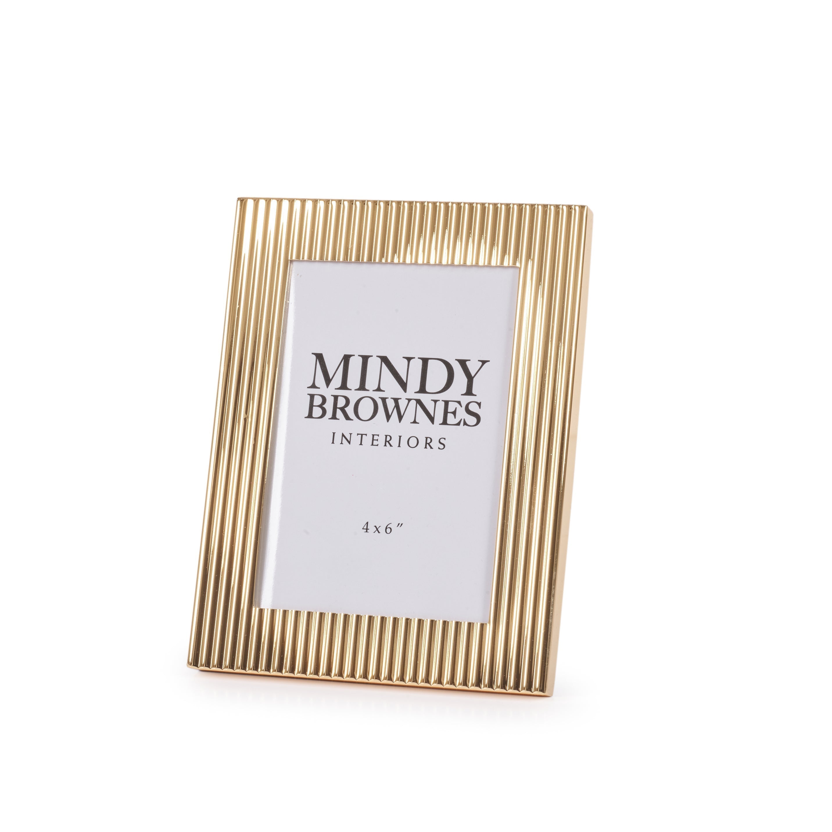 MB Gold Ribbed Frame 4x6