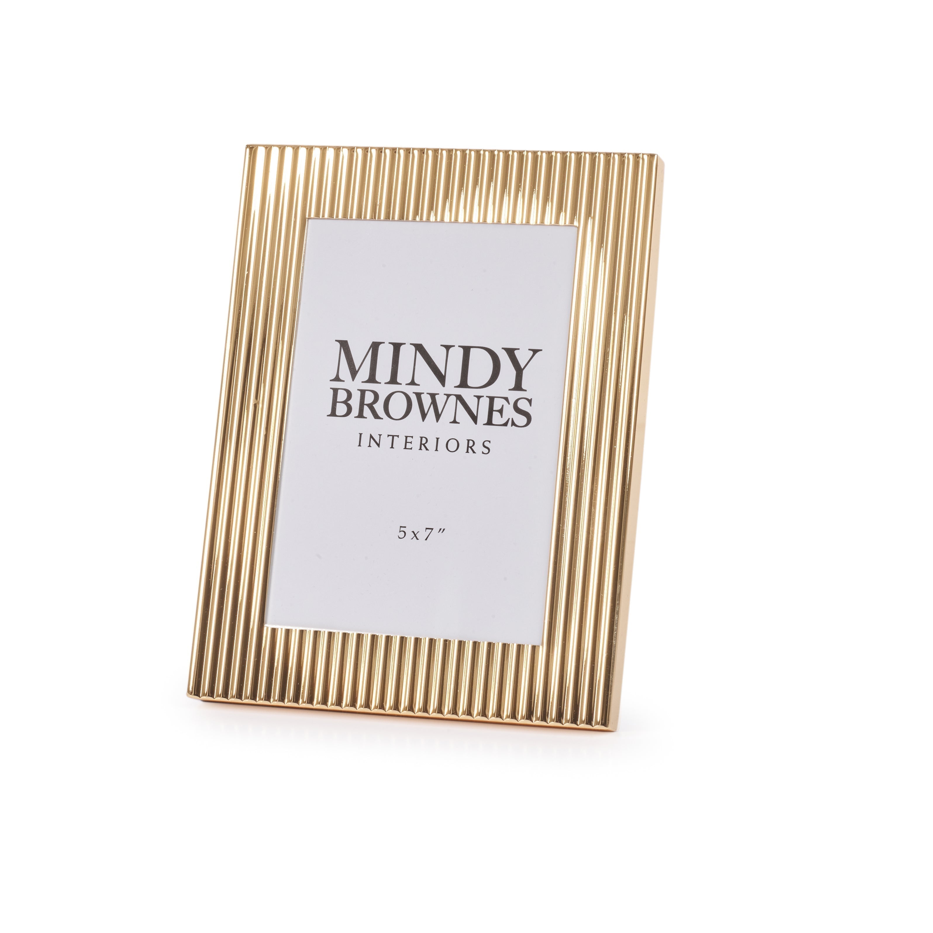 MB Gold Ribbed Frame 5x7