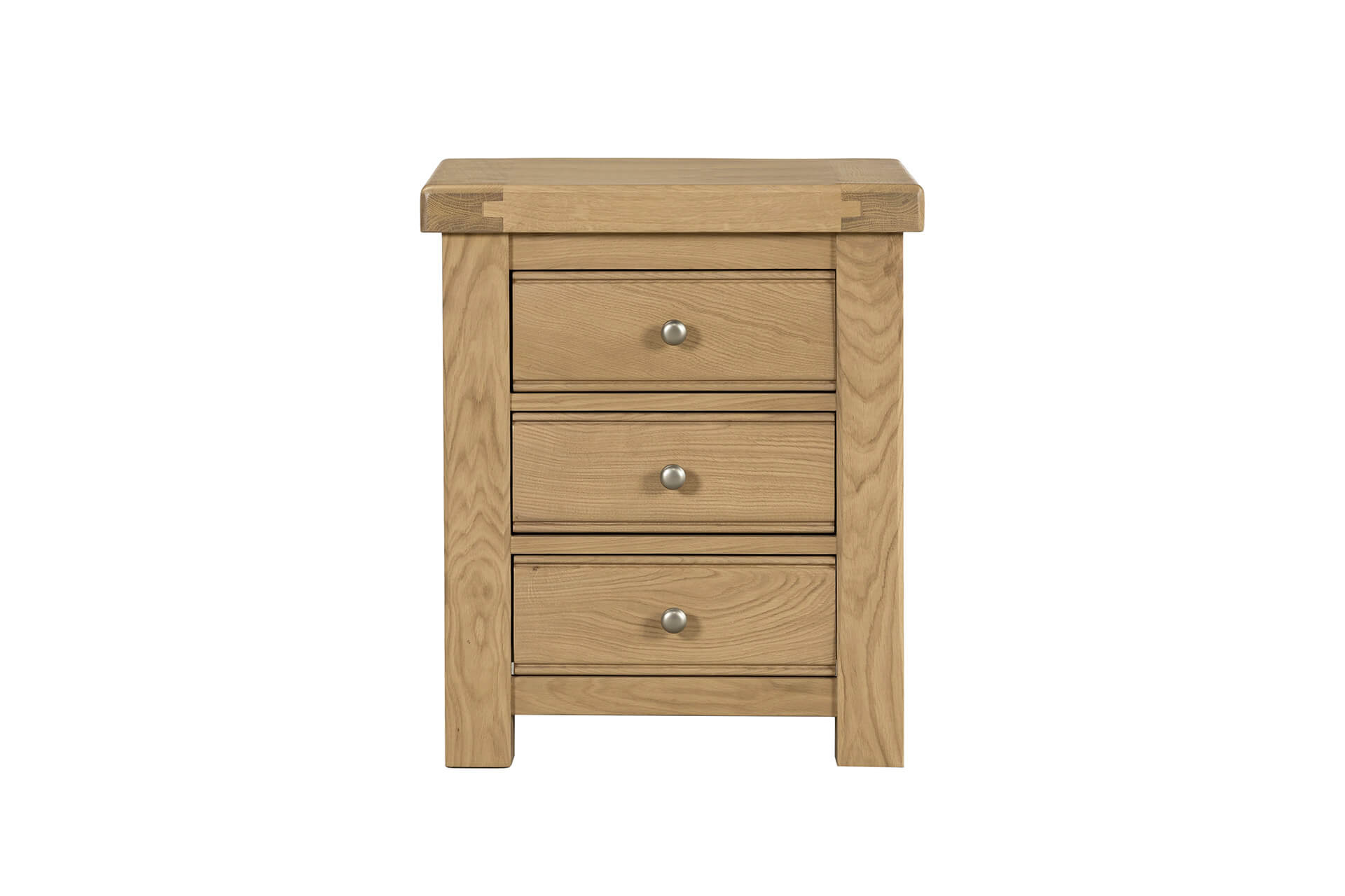 Delaney 3 Drawer Bedside Table