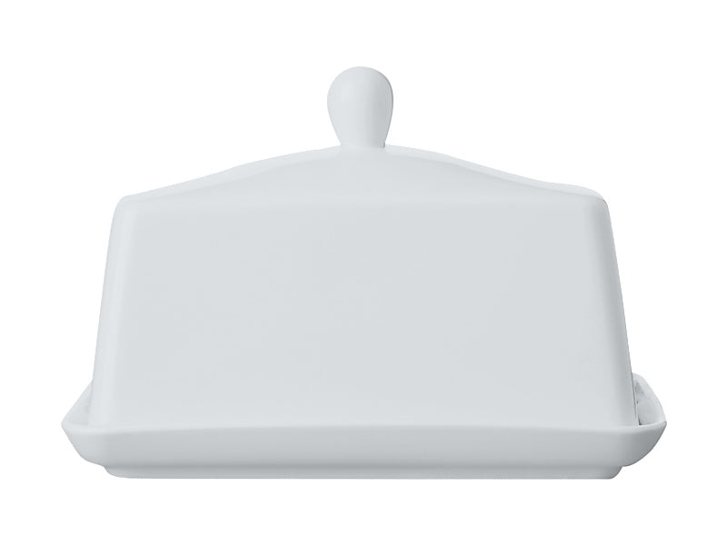 CAP MW White Basics Butter Dish