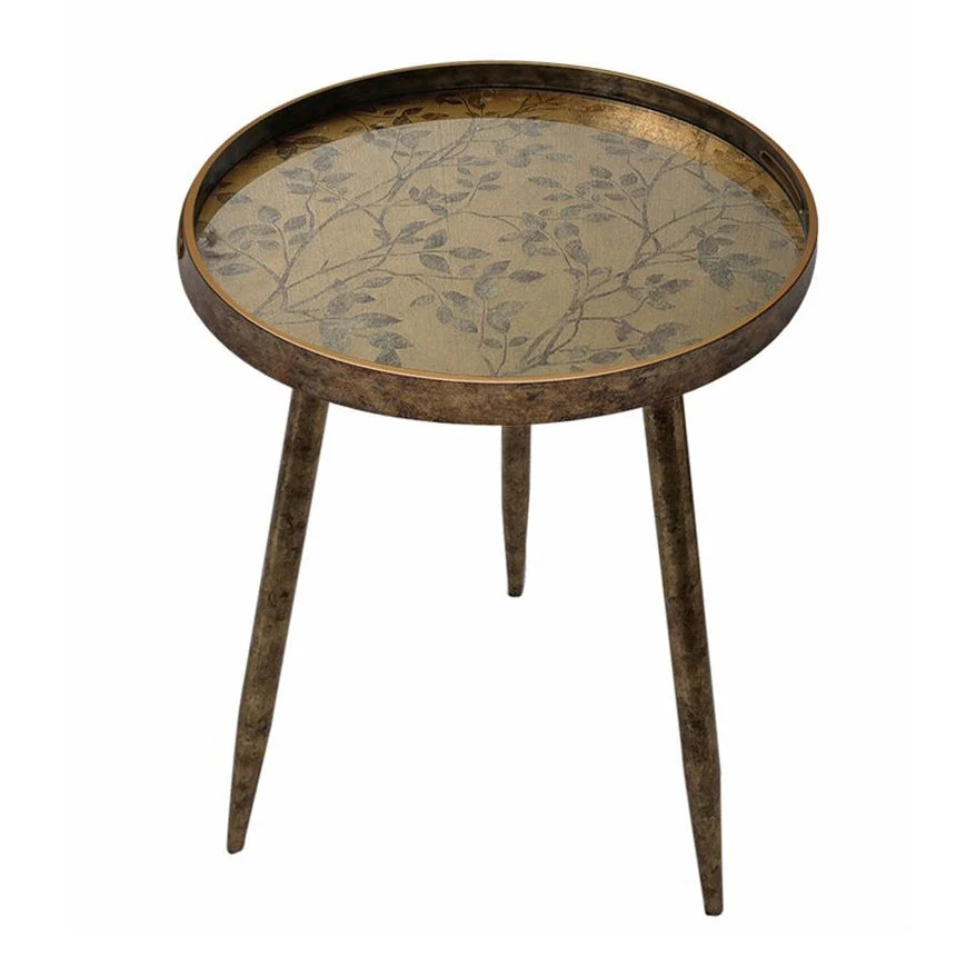 MB Oriental Floral Side Table AW24