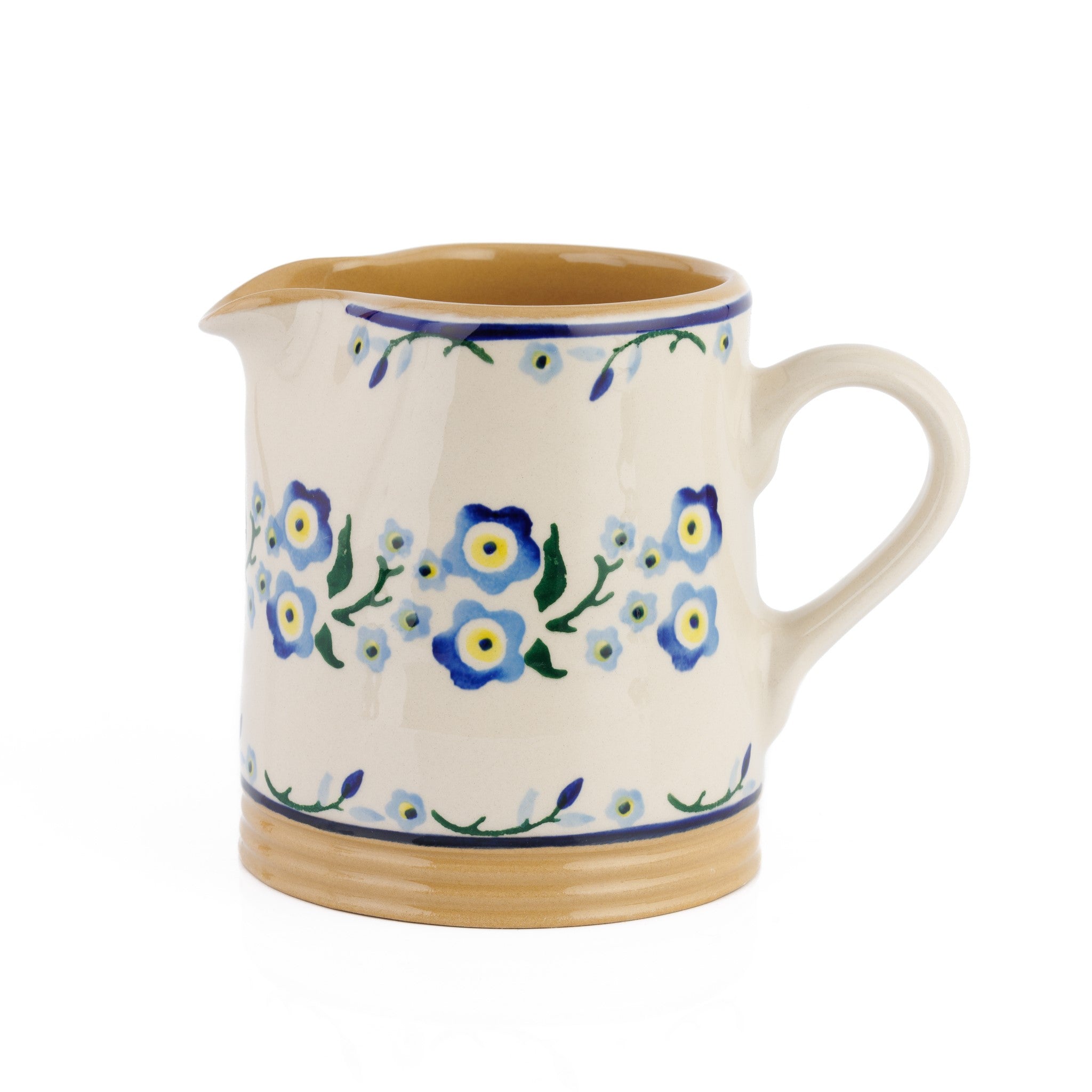 NM Forget Me Not Small Cyl Jug 11cm