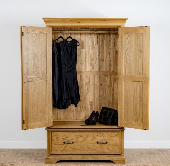 Chateau 1 Drawer Wardrobe