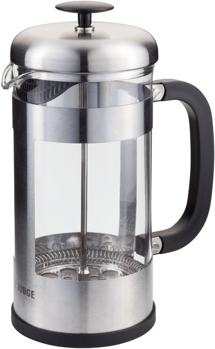 JDP Coffee 8 Cup Glass Cafetiere Satin
