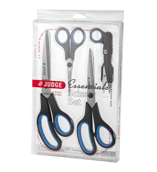 JDR Essentials 4pc Scissor Set