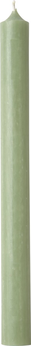 IHR Cylinder Candle 25cm Dark Sage