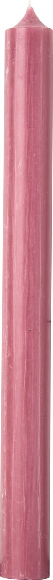 IHR Cylinder Candle 25cm Old Rose