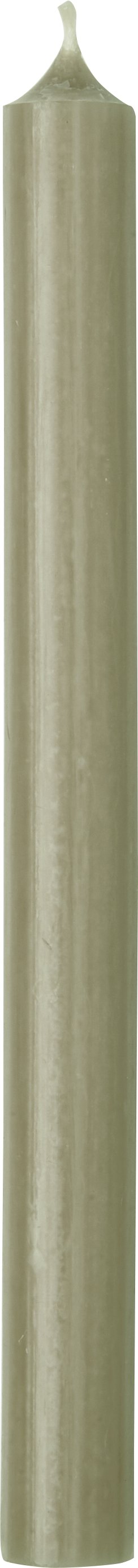 IHR Cylinder Candle 25cm Linen