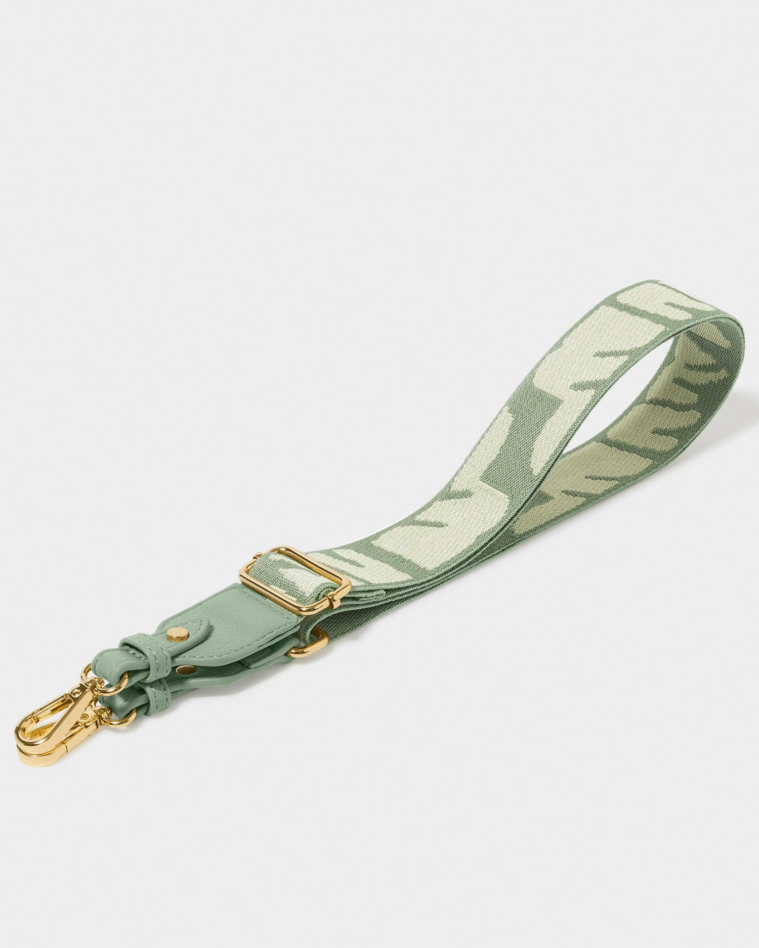 KL Bag Strap Canvas Abstract Seafoam SS25