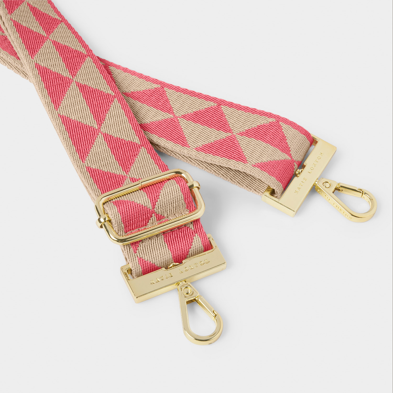 KL Bag Strap Canvas Geo Coral SS25
