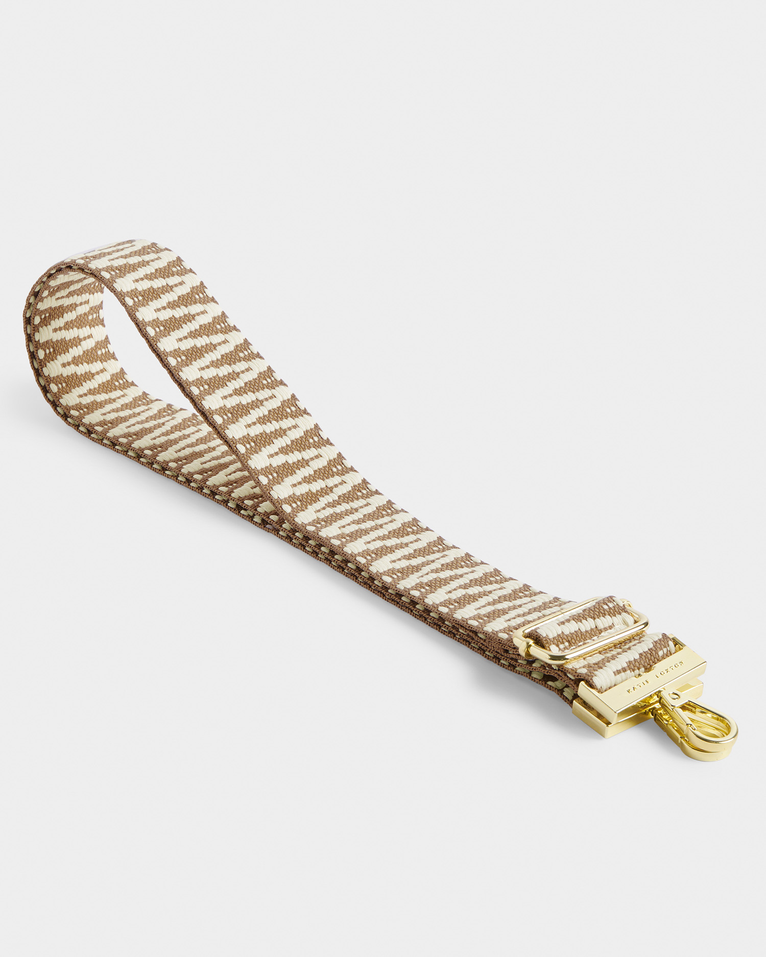KL Bag Strap Canvas Sand Zig Zag SS26