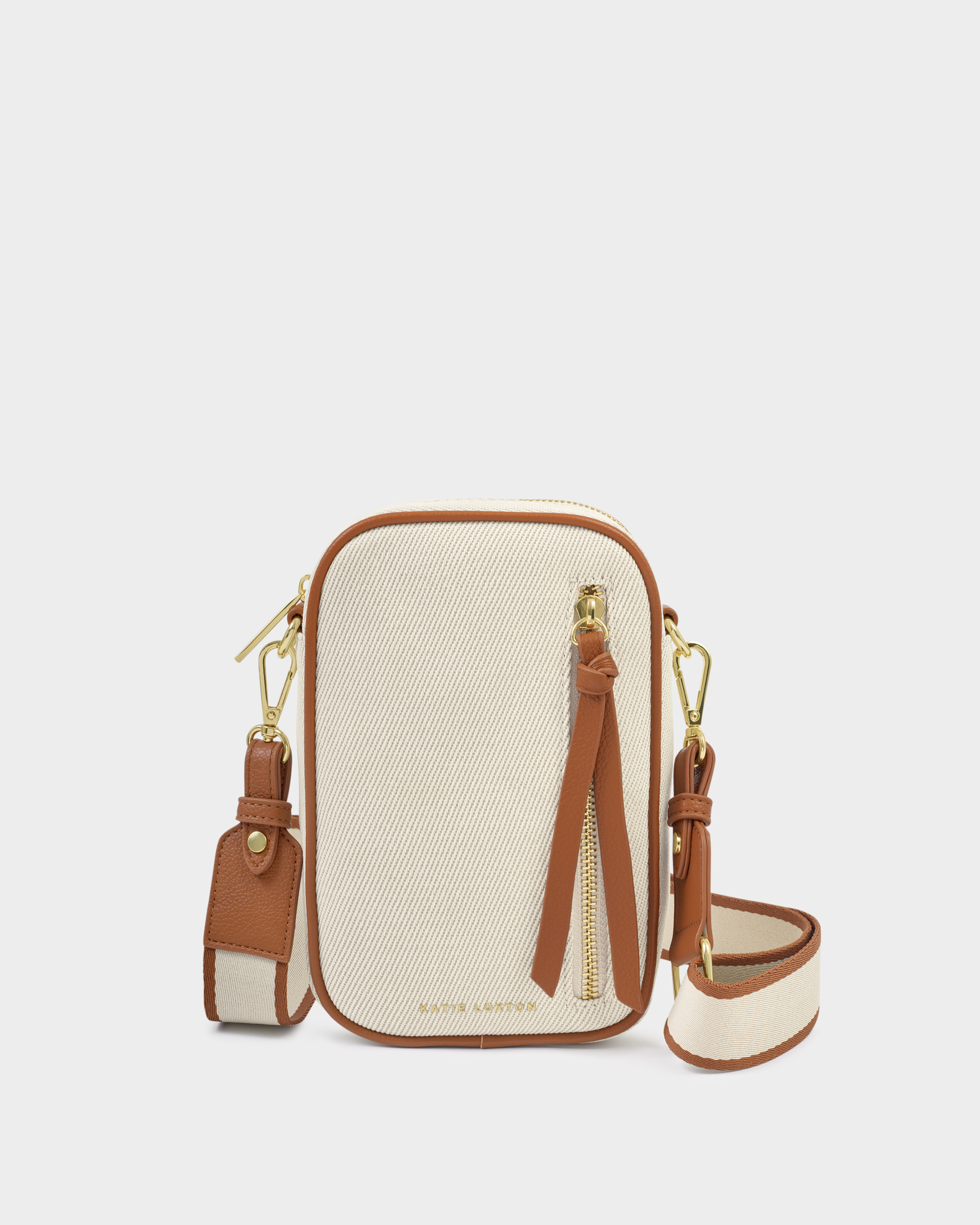 KL Hallie Sml Crossbody Bag Cognac SS26
