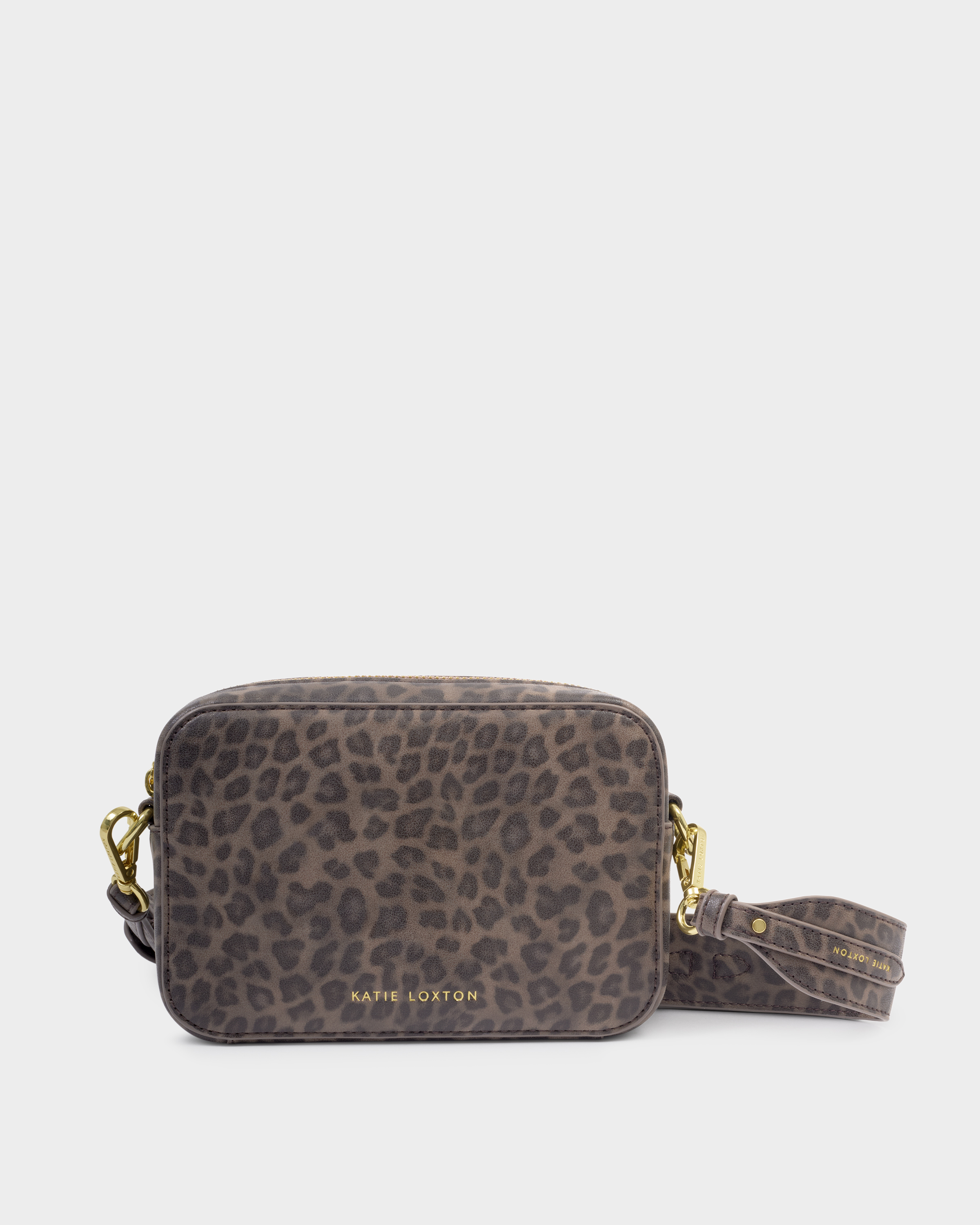 KL Avery Small Crossbody Bag Leopard SS26