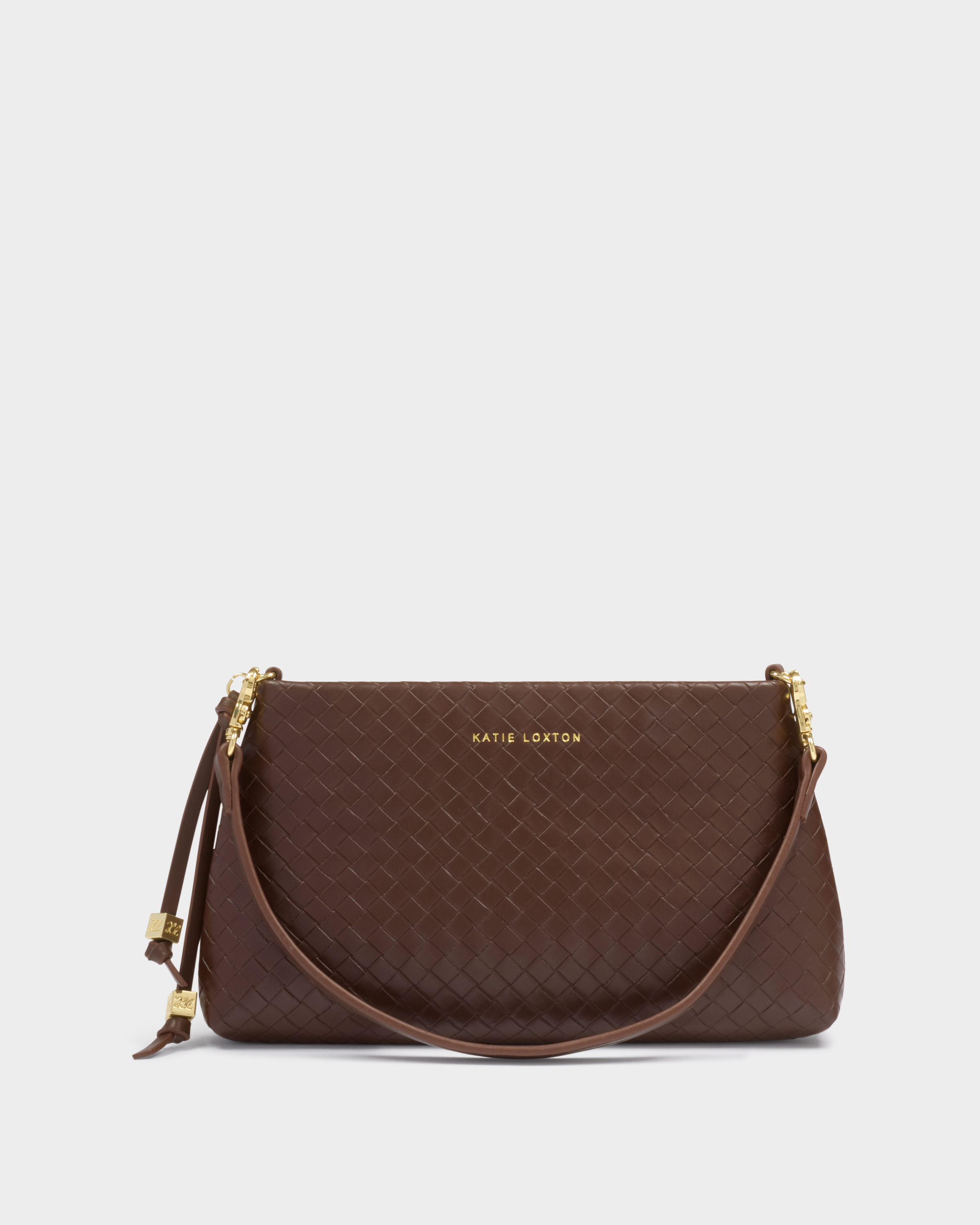 KL Nova Small Shoulder Bag Chocolate SS26