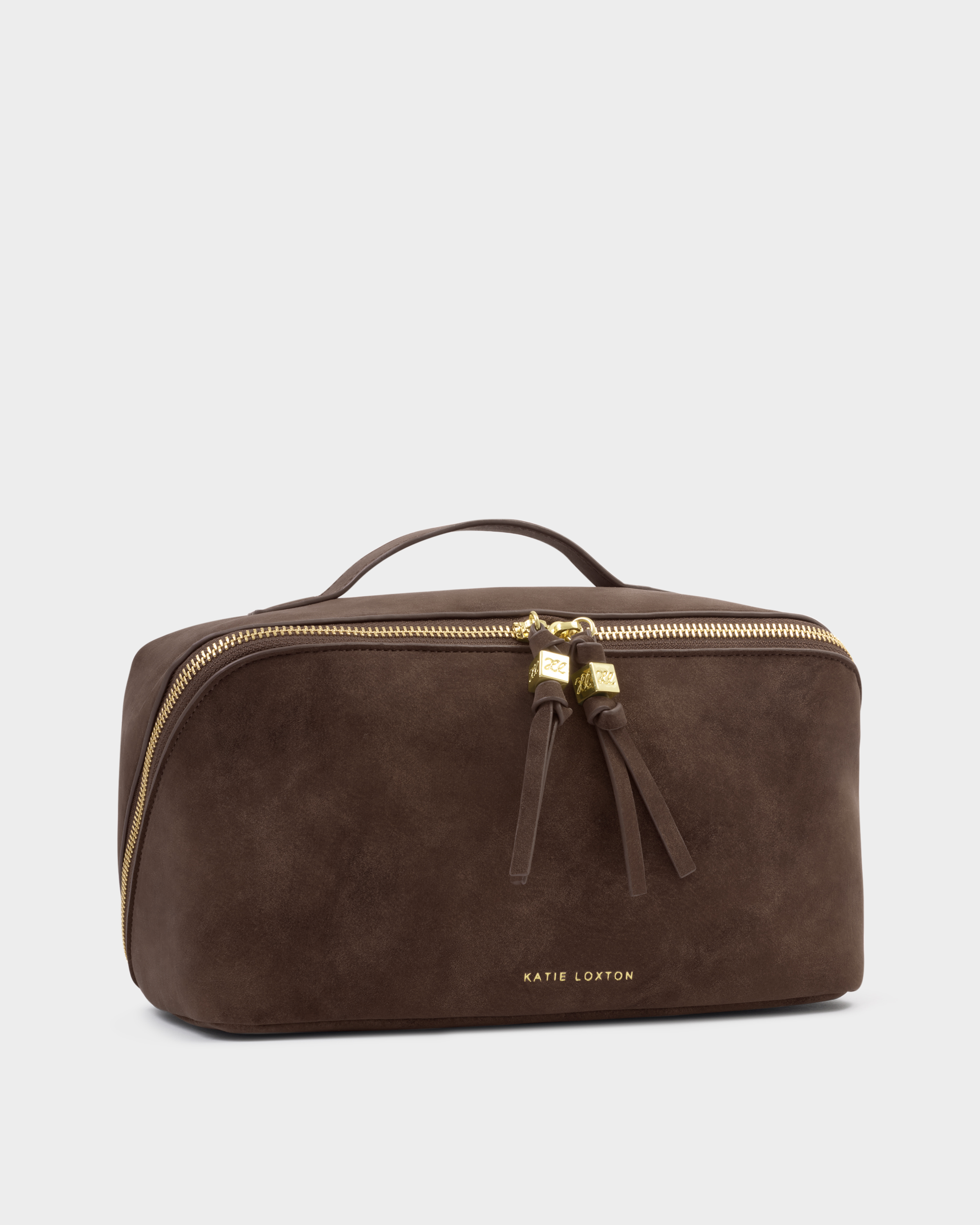 KL Soho Makeup Bag LG Chocolate SS26