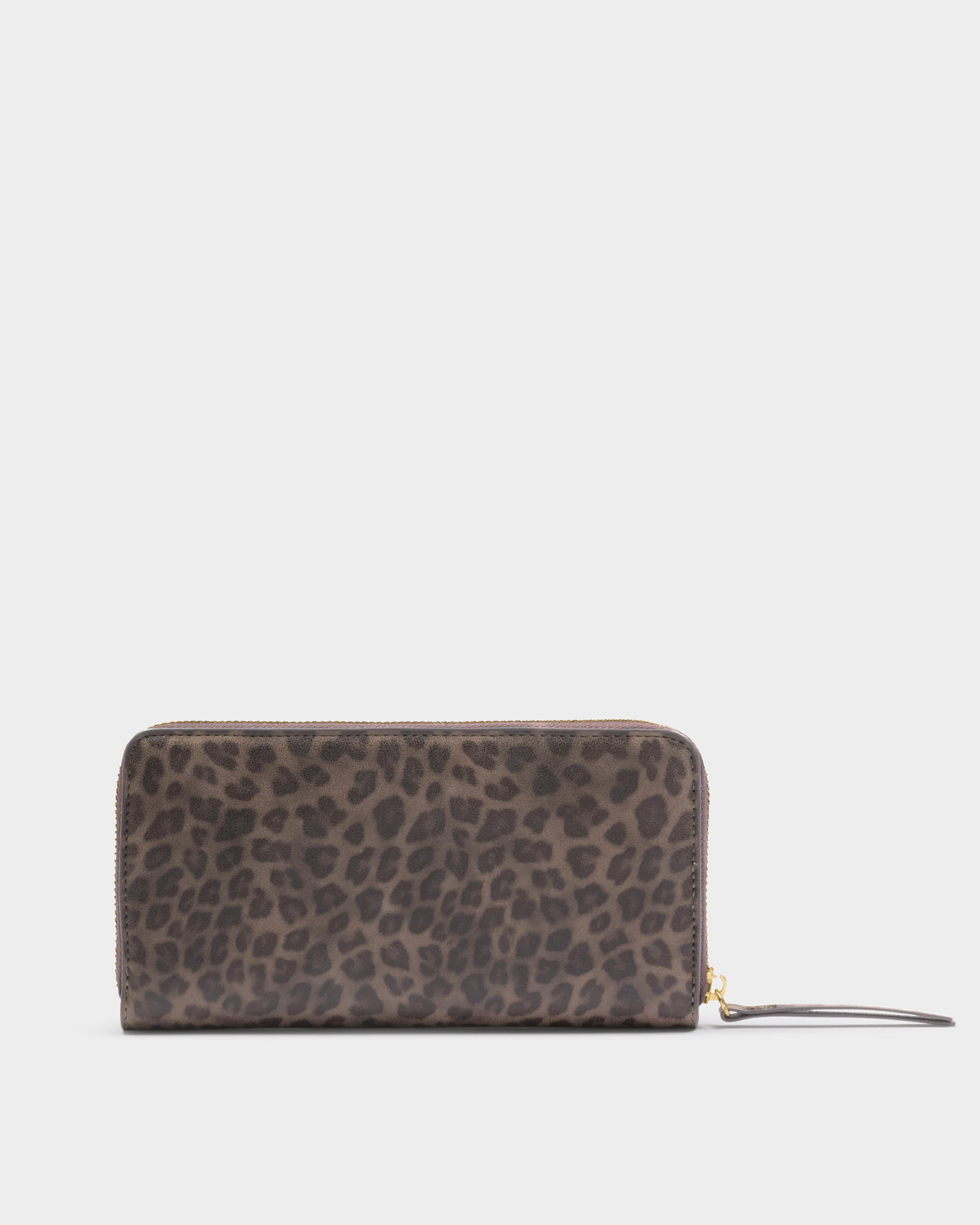 KL Avery Large Purse Leopard SS26