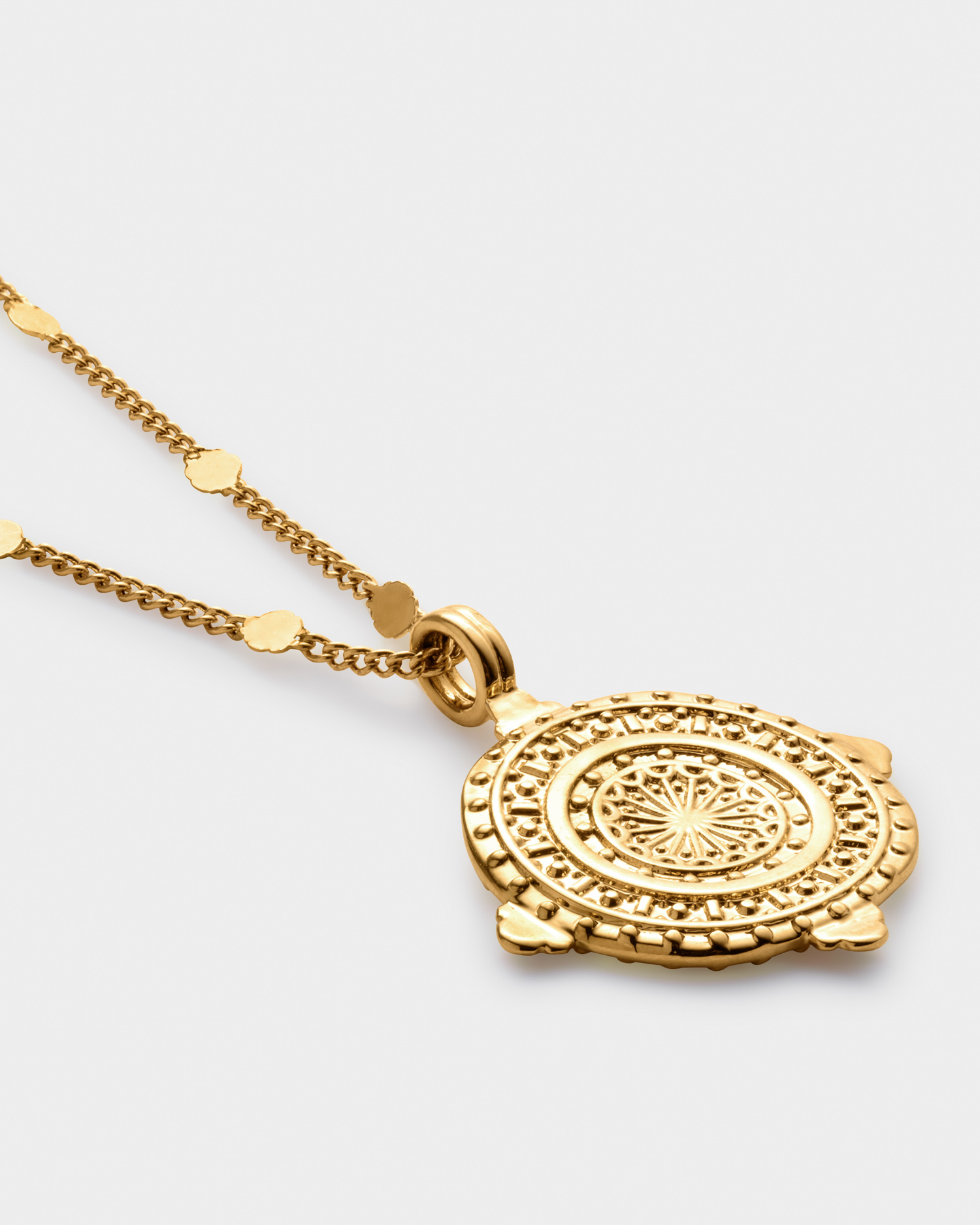 KLJ Happiness Coin Necklace