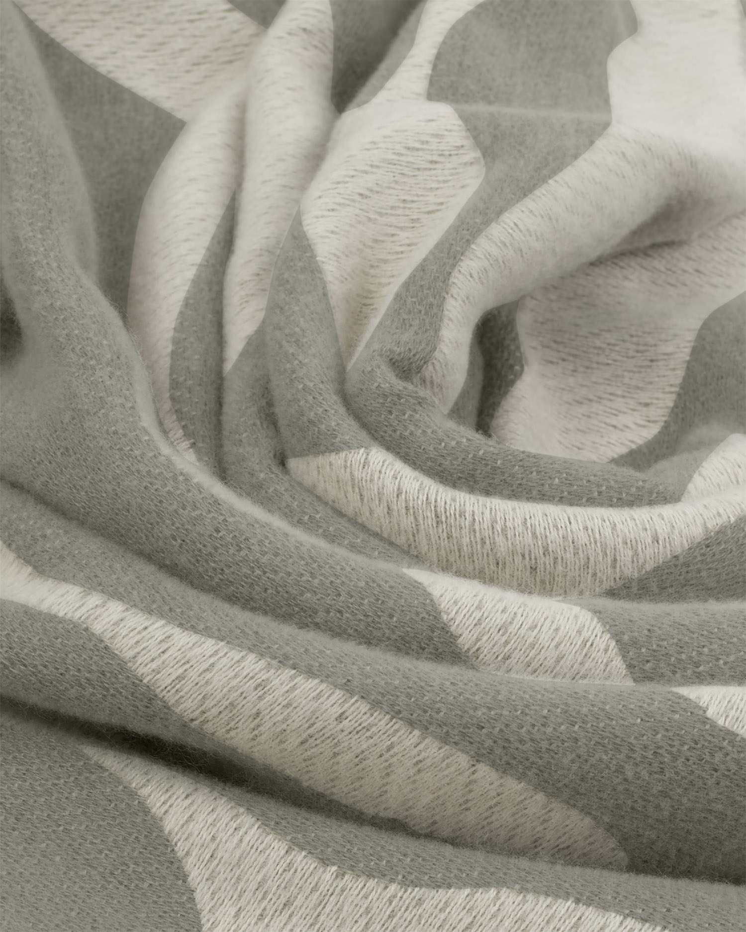 KL Blanket Scarf Wave