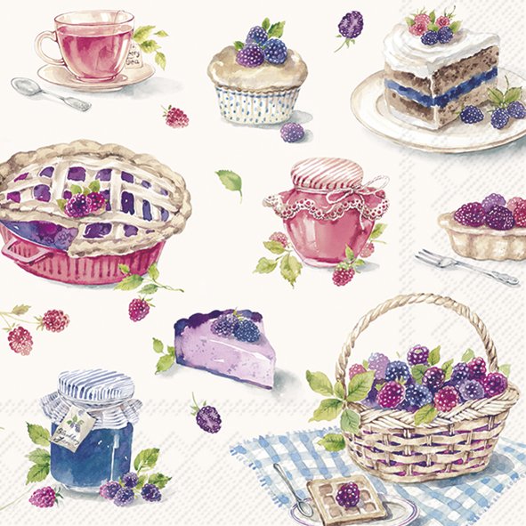 IHR Berry and Bake Lunch Napkins