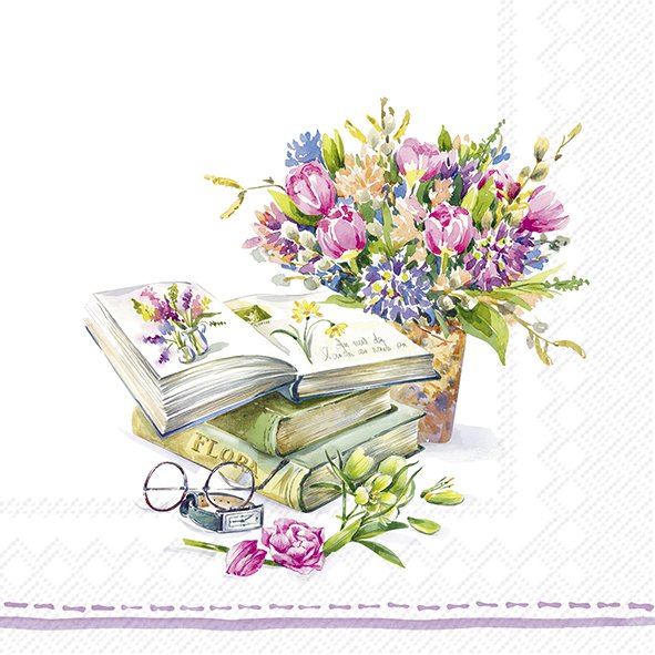 IHR Spring Novels Lunch Napkins