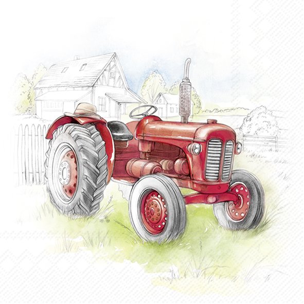 IHR Tractor Lunch Napkins
