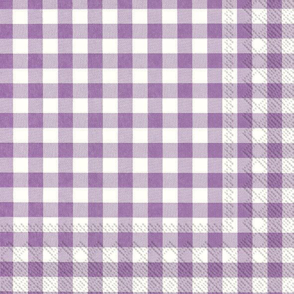 IHR Taverna Lilac Lunch Napkins