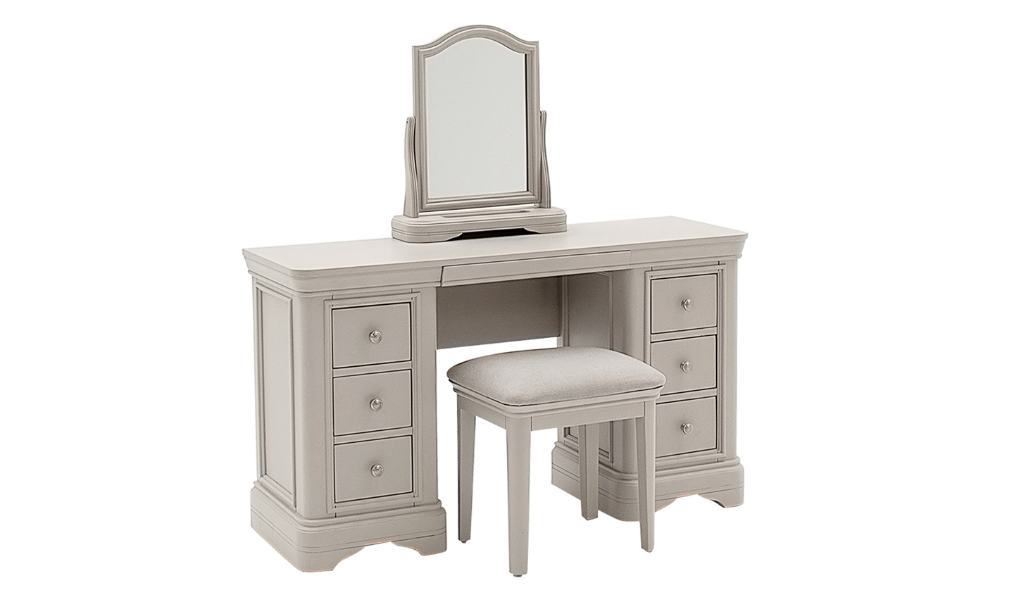 Mirabella Vanity Mirror - Taupe