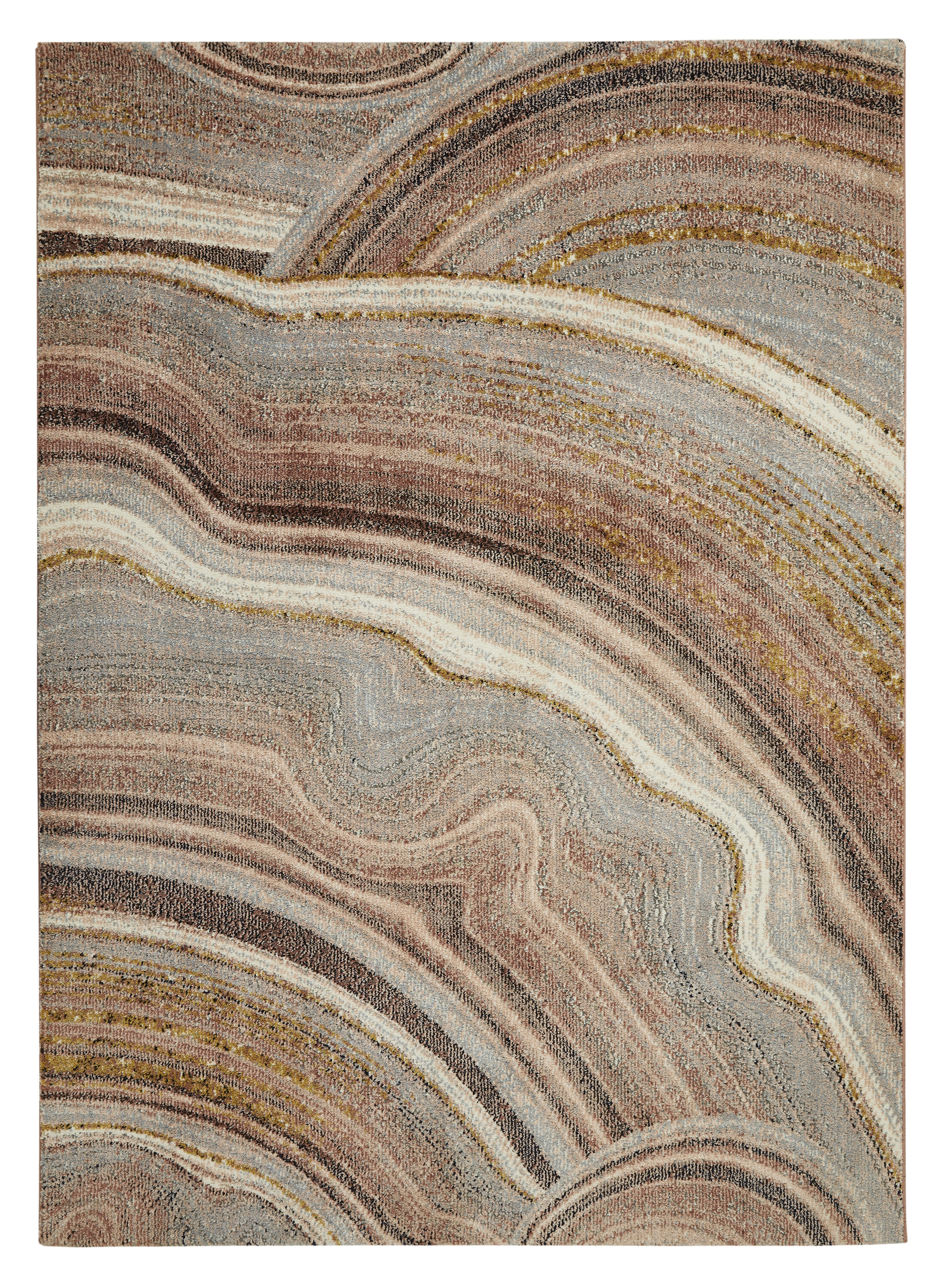 Nourison concept looms Amara 1.6 x2.2 AMA108 Blush Grey