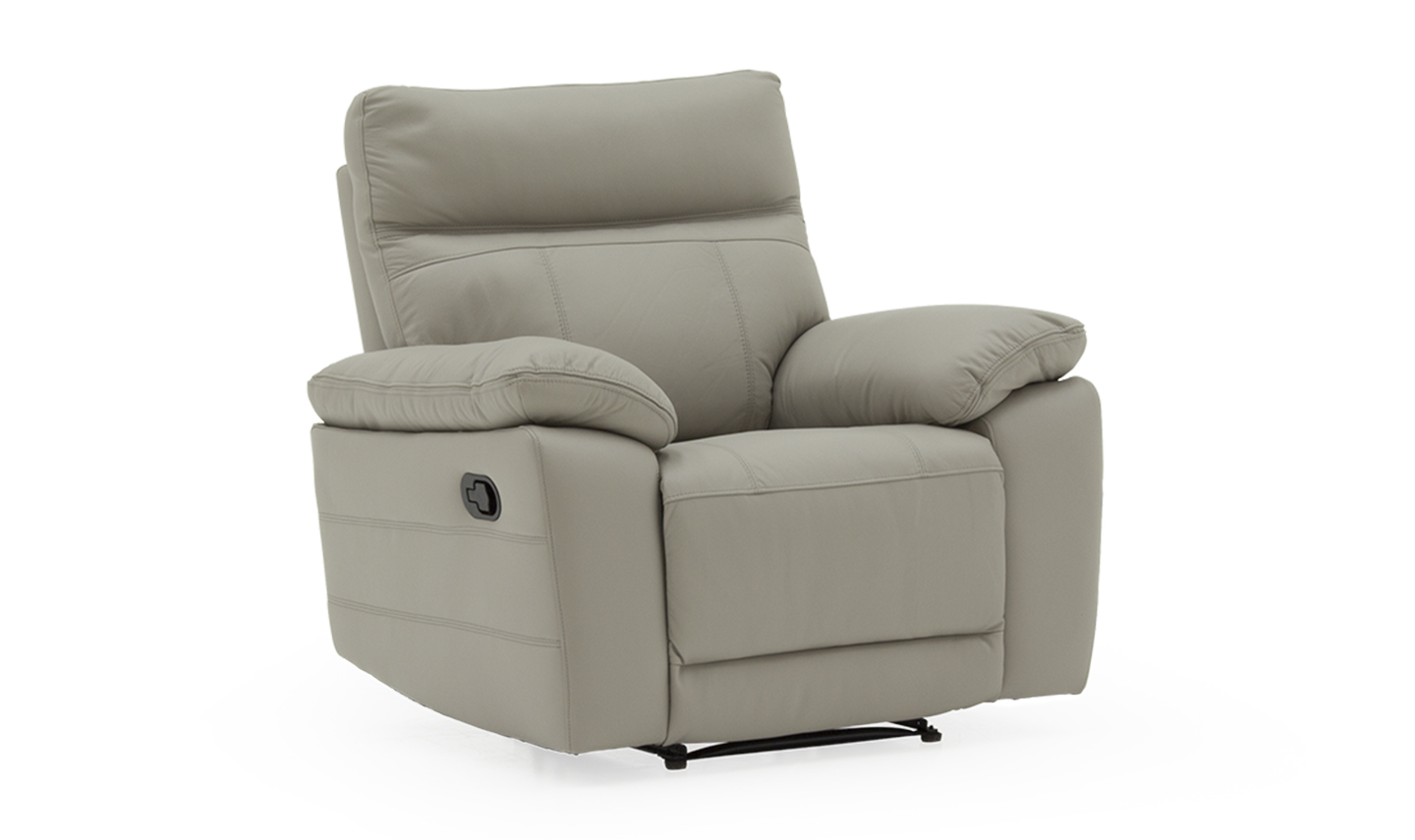 Positano 1 Seater Chair Recliner - Light Grey