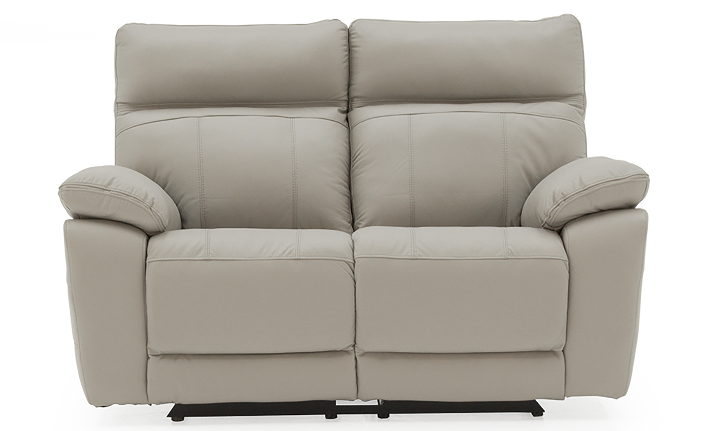 Positano 2 Seater Electric Recliner - Light Grey