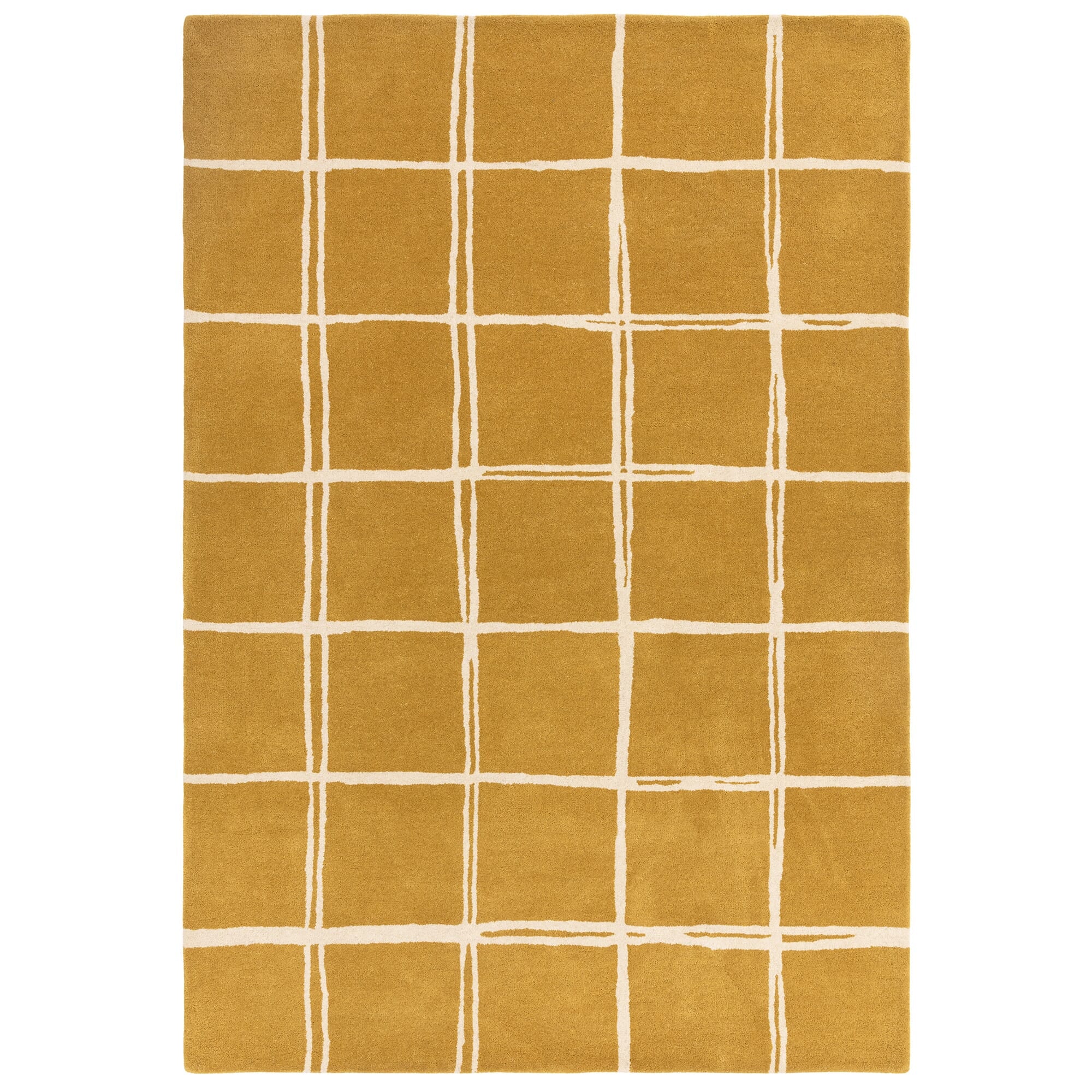 Asiatic Albany Grid Gold 120x170