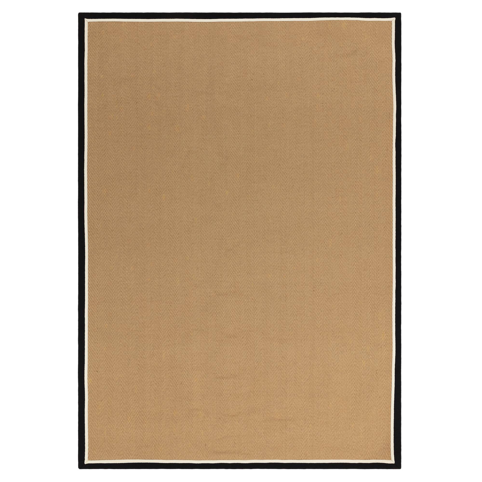 Asiatic BORDO HERRING BONE LINEN CHARCOAL 160x230