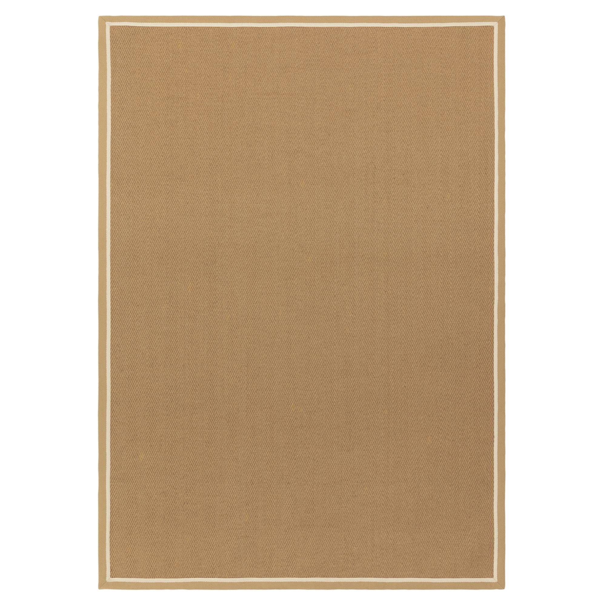 Asiatic BORDO HERRING BONE LINEN CREAM 160x230