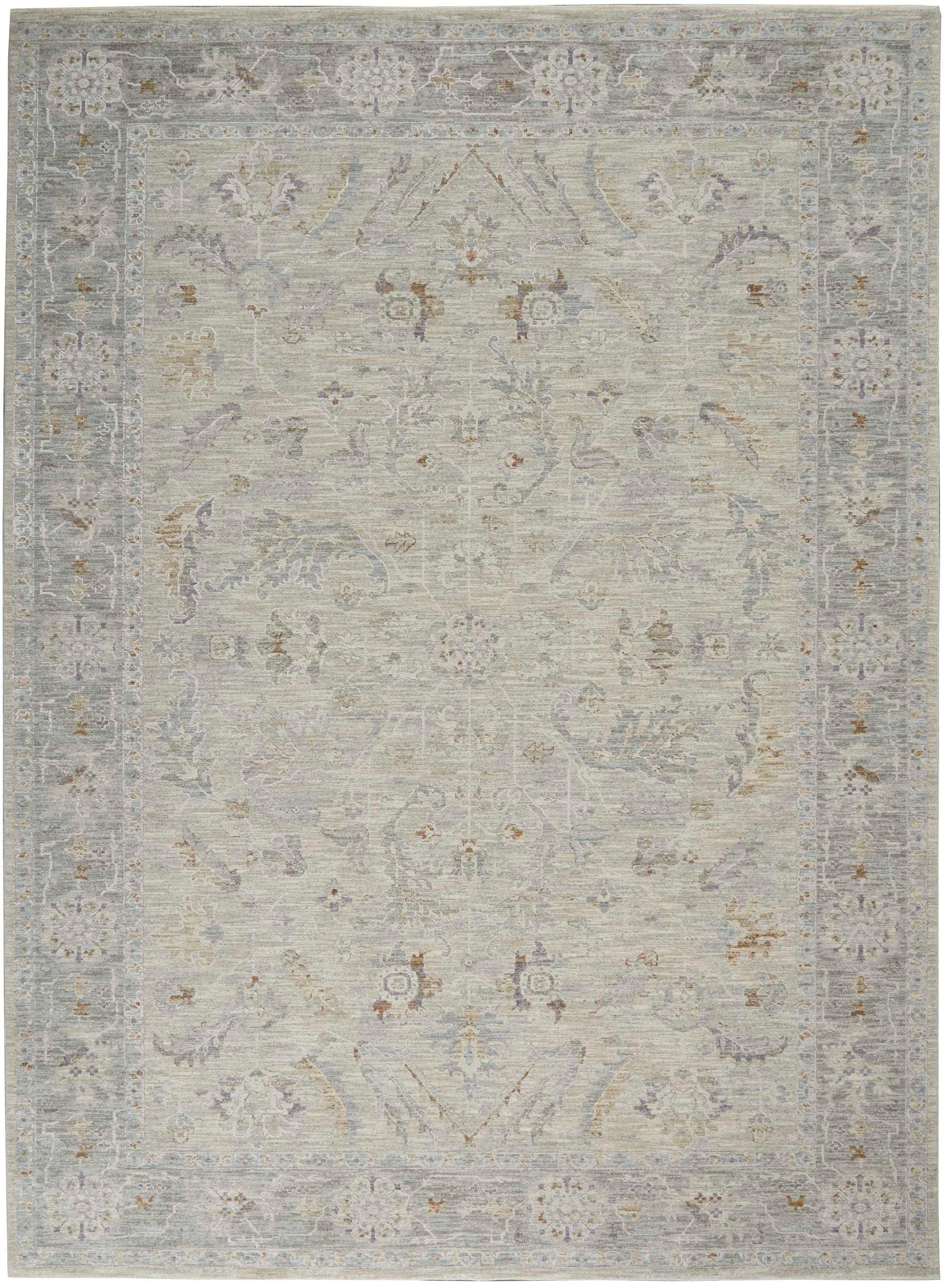 Nourison Infinite IFT01 Light Grey 1.6x2.34