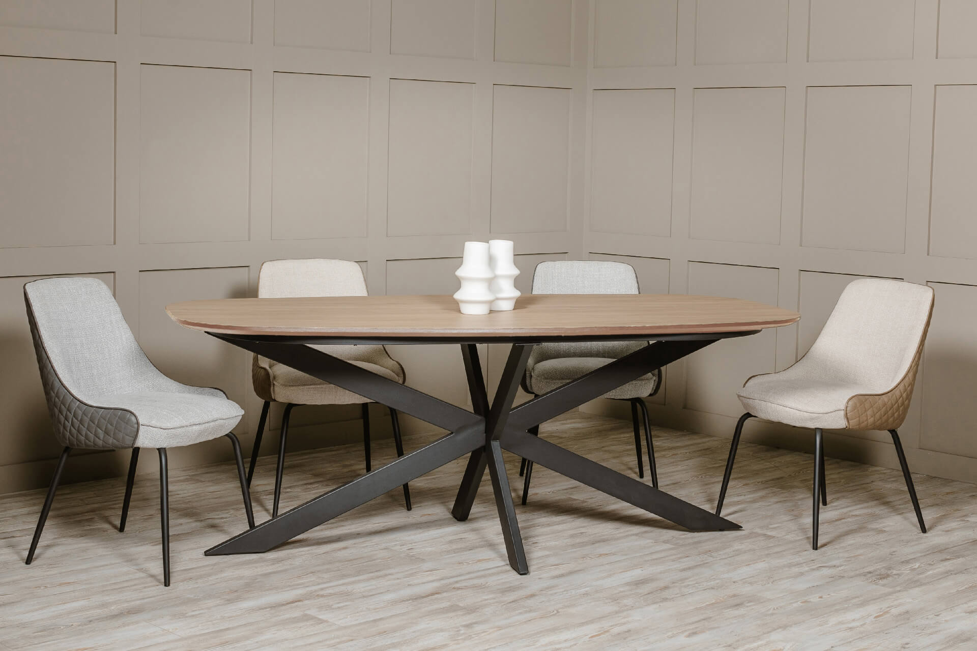 Sadia Dining Chair - Grey